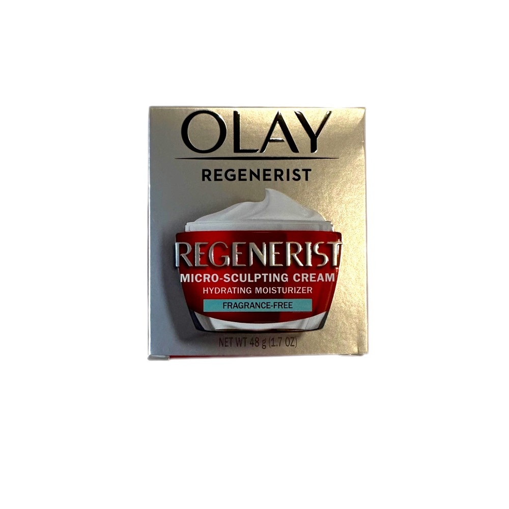 Olay Regenerist Micro-Sculpting Cream Face Moisturizer Fragrance Free - 1.7oz